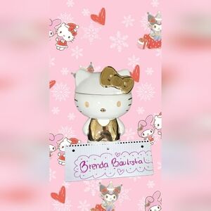 ✨️💛 HELLO KITTY GOLD DRESS COOKIE JAR 💛✨️